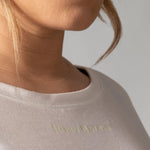Rose Boreal - T-Shirt - Easy Flow T-Shirt - Natural White