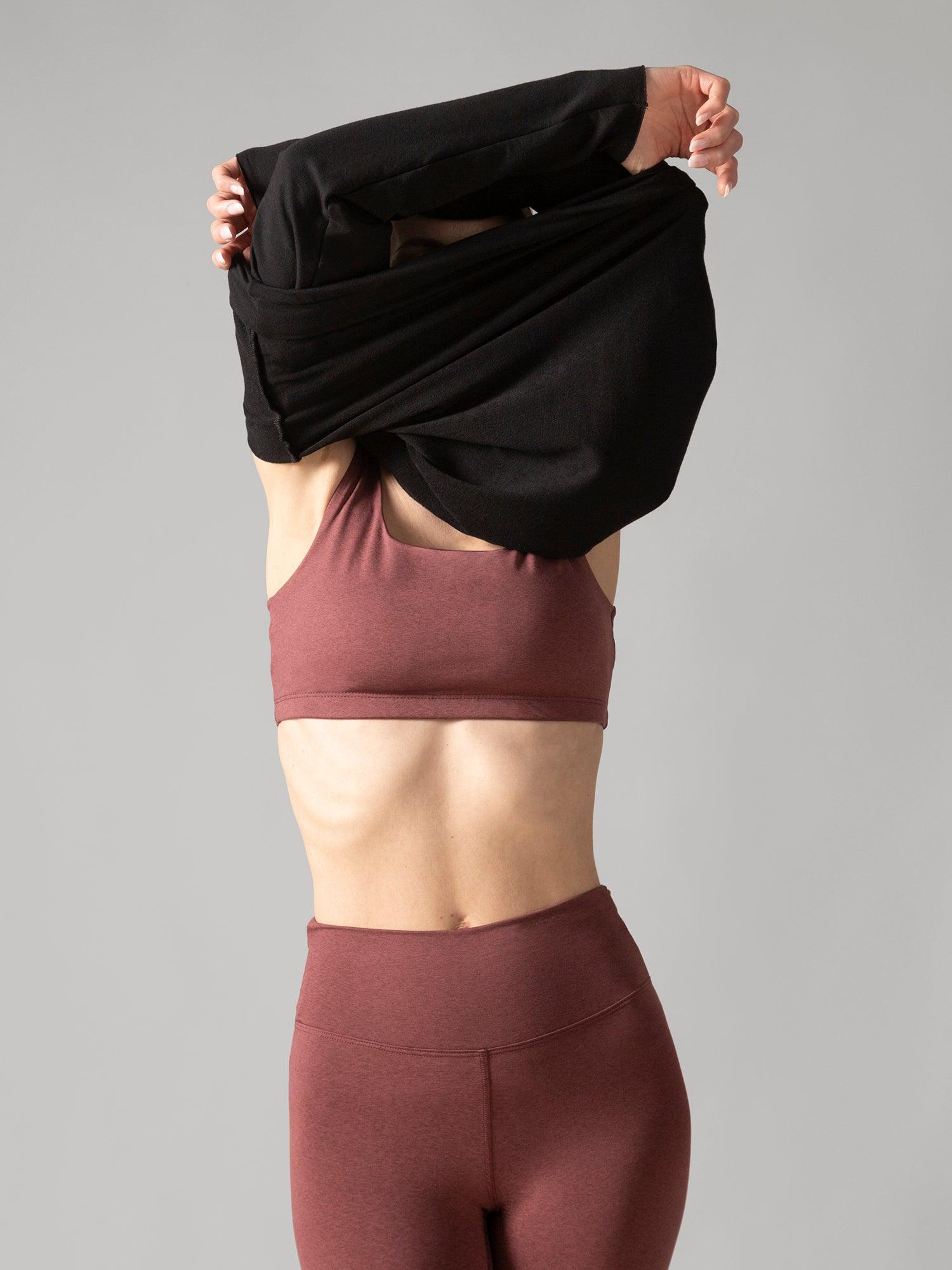 Rose Boreal - Long Sleeve - Flashdance Pullover - Total Eclipse