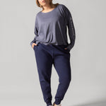 Rose Boreal - Jogger - Kamouraska jogger - Denim