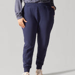 Rose Boreal - Jogger - Kamouraska jogger - Denim