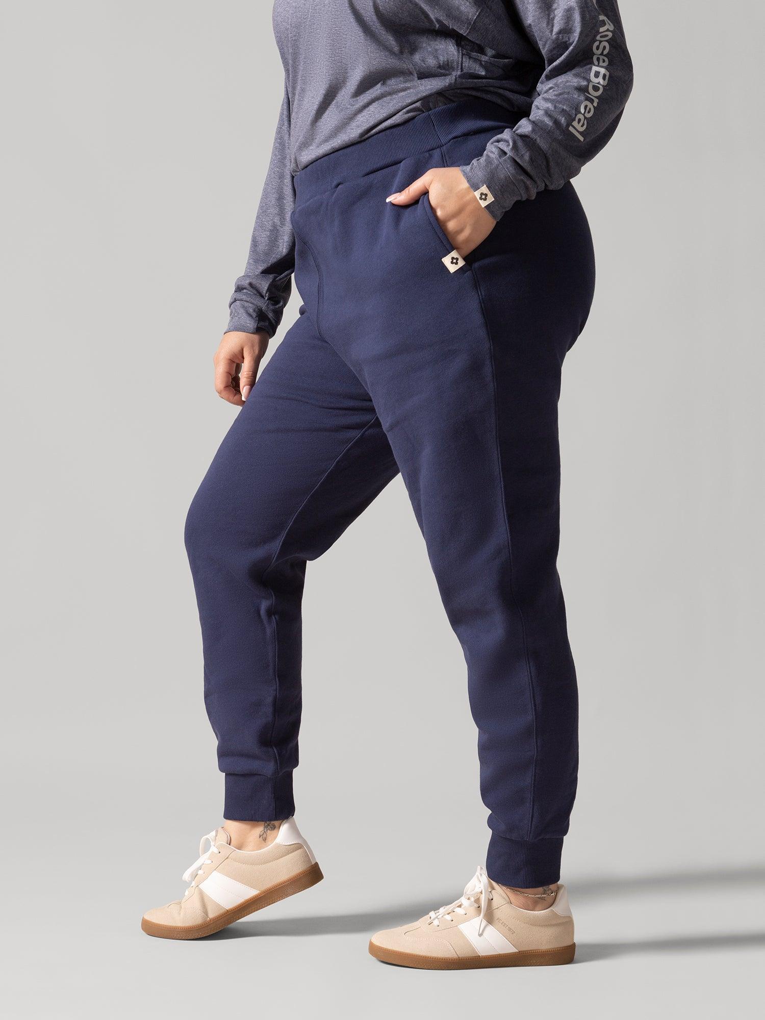 Rose Boreal - Jogger - Kamouraska jogger - Denim