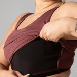 Rose Boreal - Tank Top - Let it Be Tank Top - Rhubarb