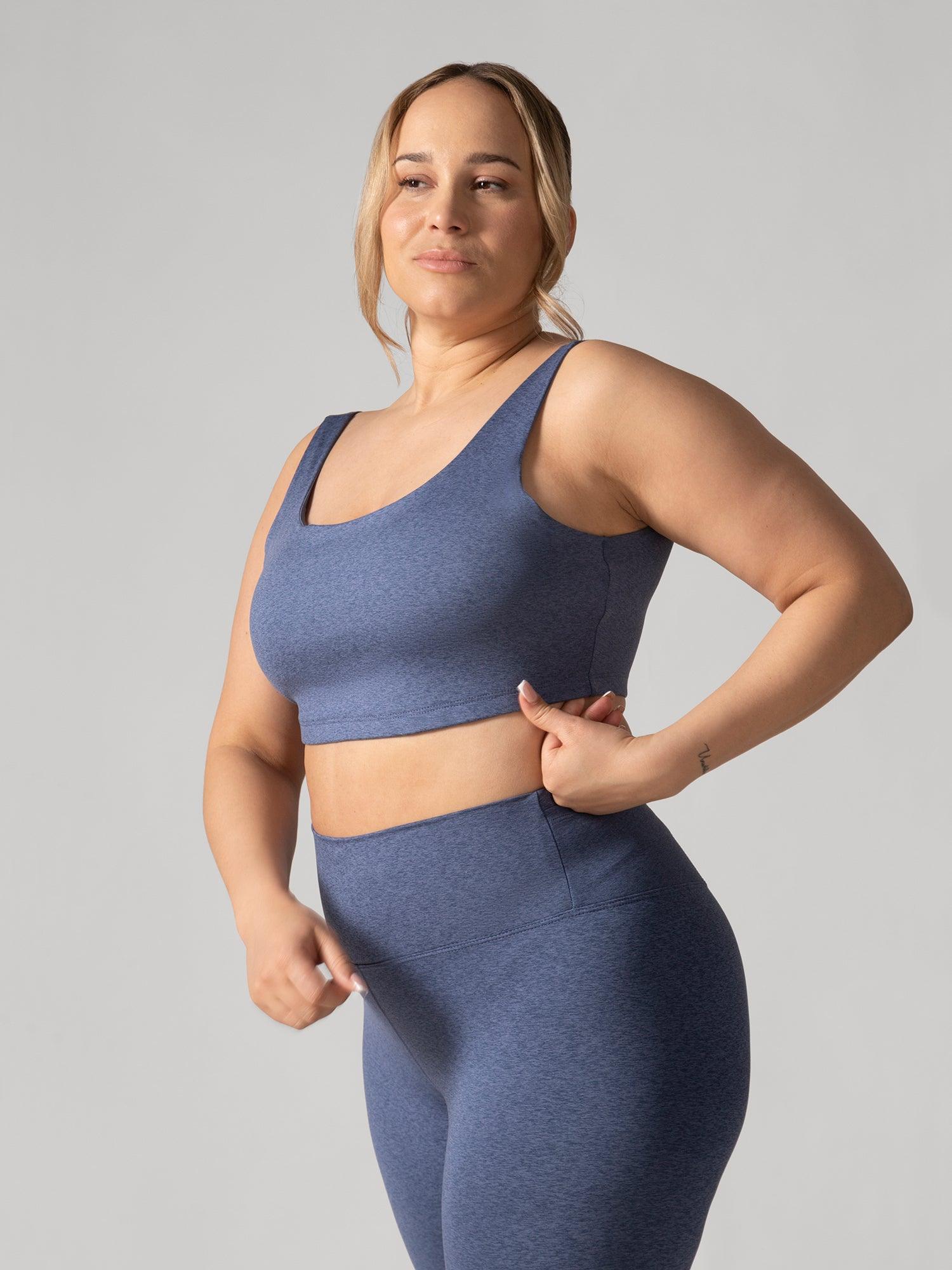 Rose Boreal - Bra - Life's good Sports Bra - Denim
