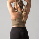 Rose Boreal - Tank Top - Mile-End Tank Top - Eucalyptus