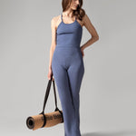 Rose Boreal - Tank Top - Summit Tank Top - Denim