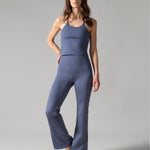 Rose Boreal - Pants - TGIF Wide Leg Yoga Pants - Denim