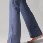 Rose Boreal - Pants - TGIF Wide Leg Yoga Pants - Denim