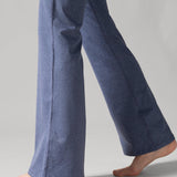 Rose Boreal - Pants - TGIF Wide Leg Yoga Pants - Denim