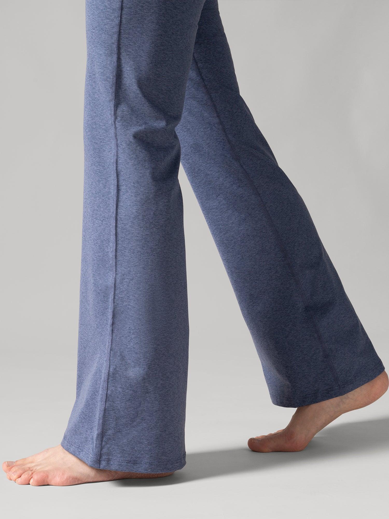 Rose Boreal - Pants - TGIF Wide Leg Yoga Pants - Denim
