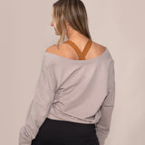 Essence V neck Top - Atmosphere