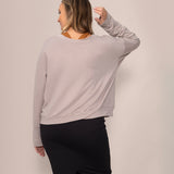 Essence V neck Top - Atmosphere