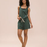 Slow Down Romper - Dark Lagoon