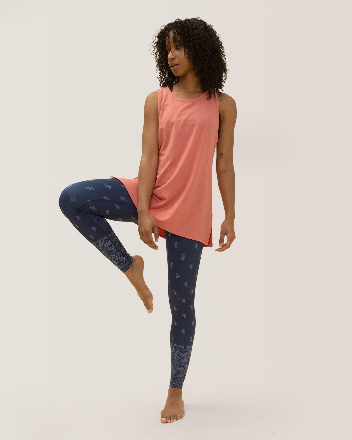 Rose Boreal - Tank Top - Astral Tank - Coral