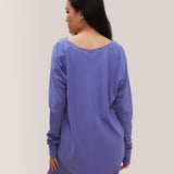 Rose Boreal - Top - Cozy Long Sleeve Shirt - Iris