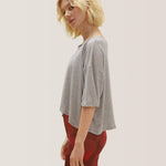 Rose Boreal - T-Shirt - Easy Flow T-Shirt - Moon