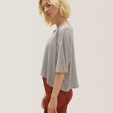 Rose Boreal - T-Shirt - Easy Flow T-Shirt - Moon