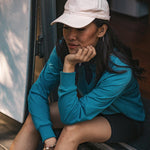 Rose Boreal - Sweatshirt - Enjoy the Ride Long Sleeves - Stellar Blue