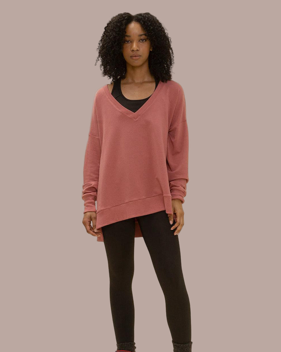 Rose Boreal - Sweatshirt - Forillon Sweatshirt - Blush