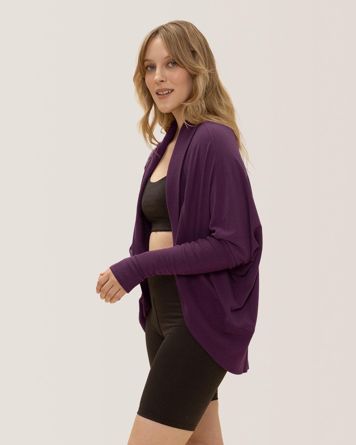 Rose Boreal - Jacket - Grateful Shrug - Plum