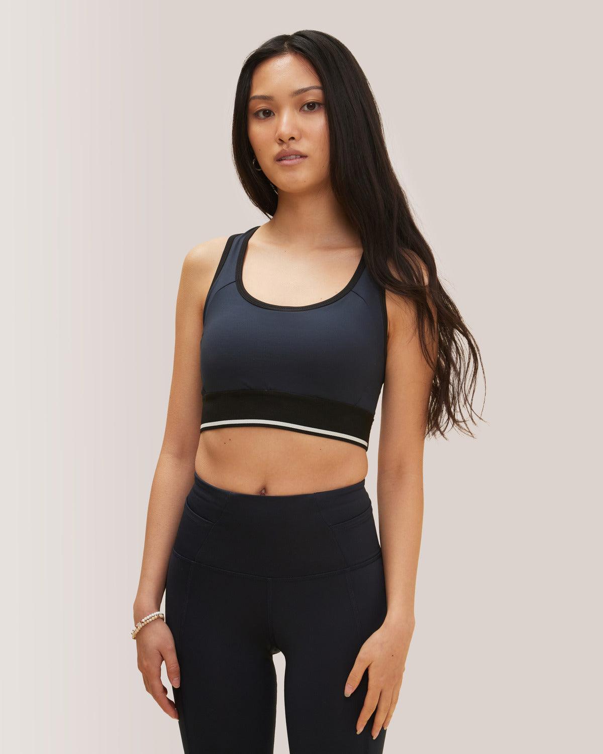 Rose Boreal - Bra - Happy Girls Sports Bra - Deep Ocean