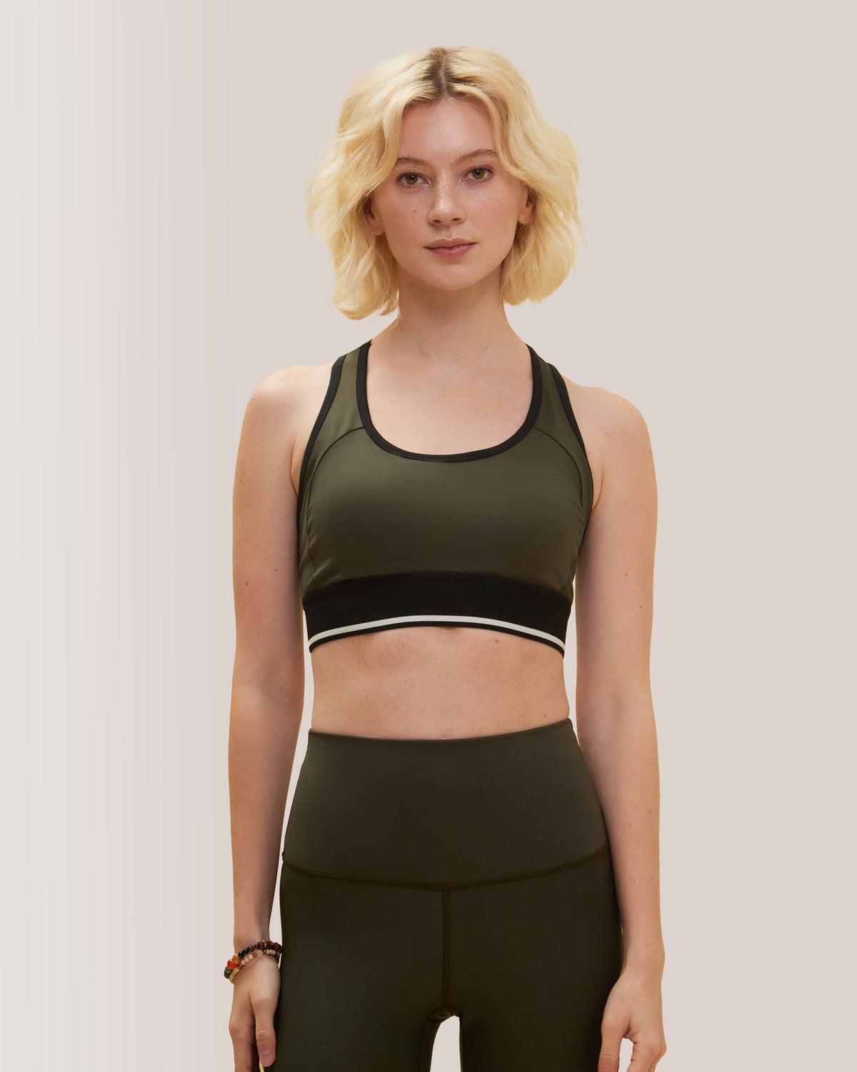 Rose Boreal - Bra - Happy Girls Sports Bra - Forest