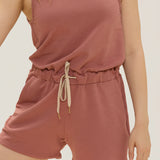 Rose Boreal - Romper - Heat Wave Romper - Blush