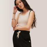 Rose Boreal - Tank Top - Long Mile-End Tank Top - Hazel Wood
