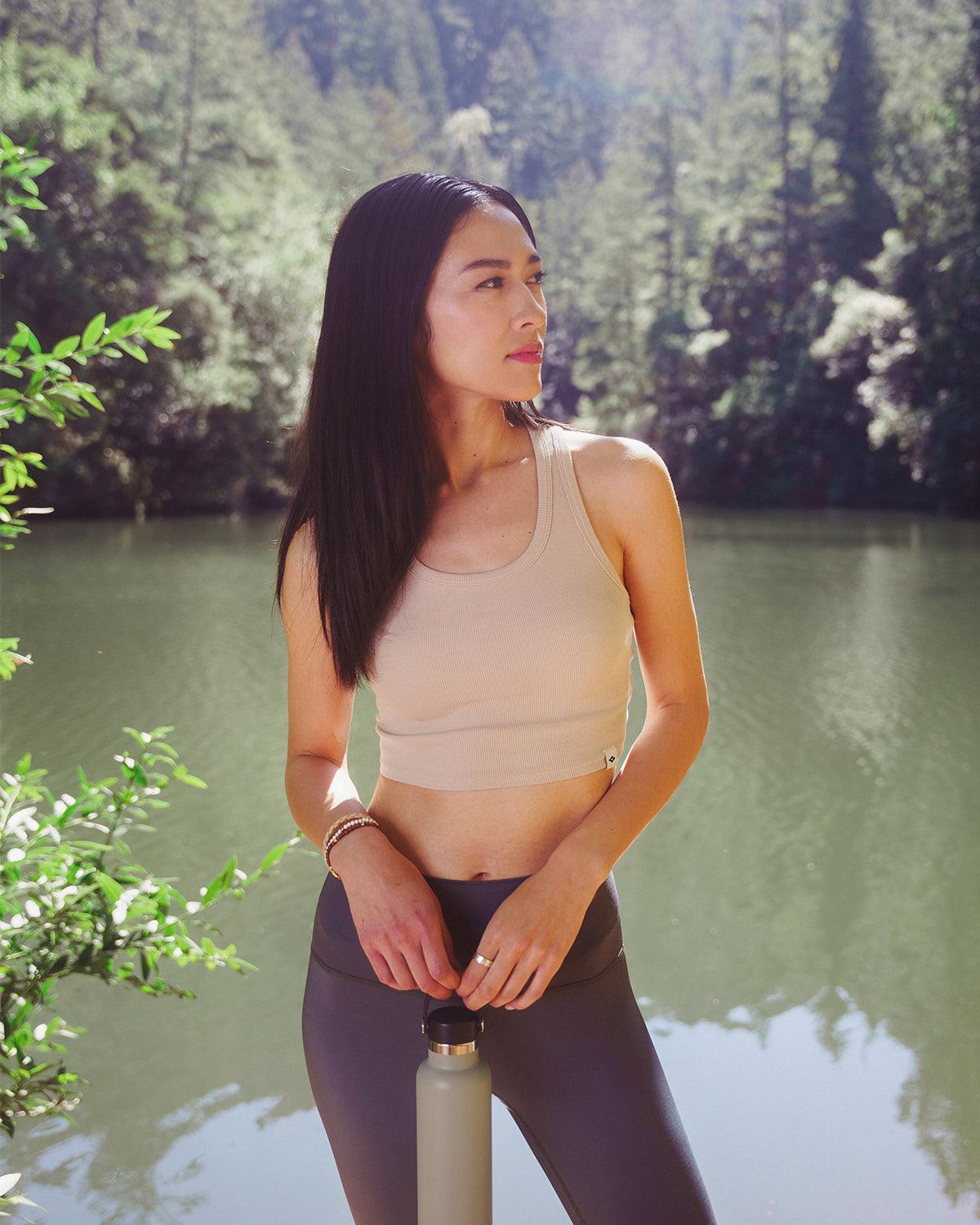 Rose Boreal - Tank Top - Mile-End Tank Top - Hazel Wood
