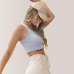 Rose Boreal - Tank Top - Mile-End Tank Top - Moon