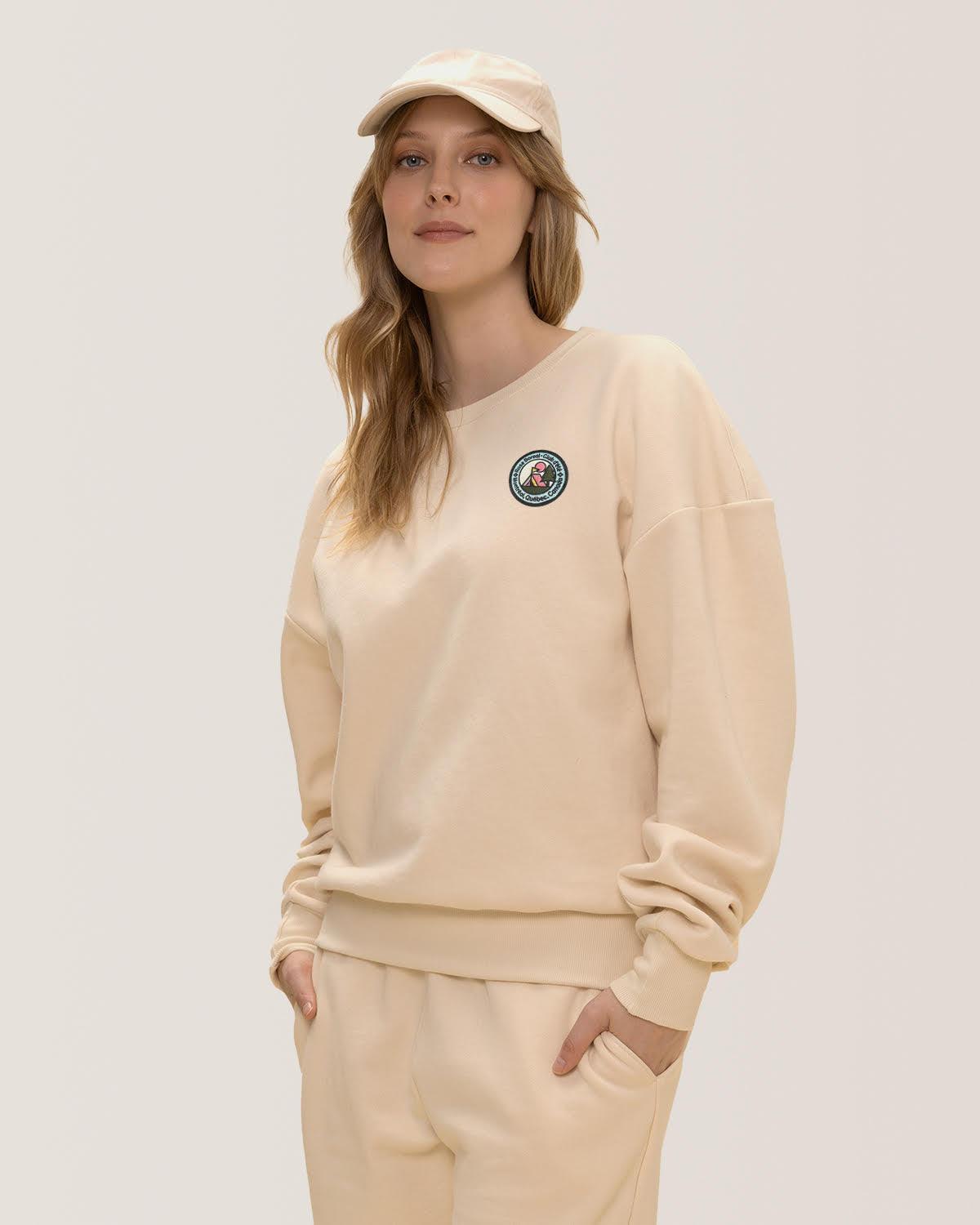 Rose Boreal - Sweatshirt - Soulmate Crewneck - Natural