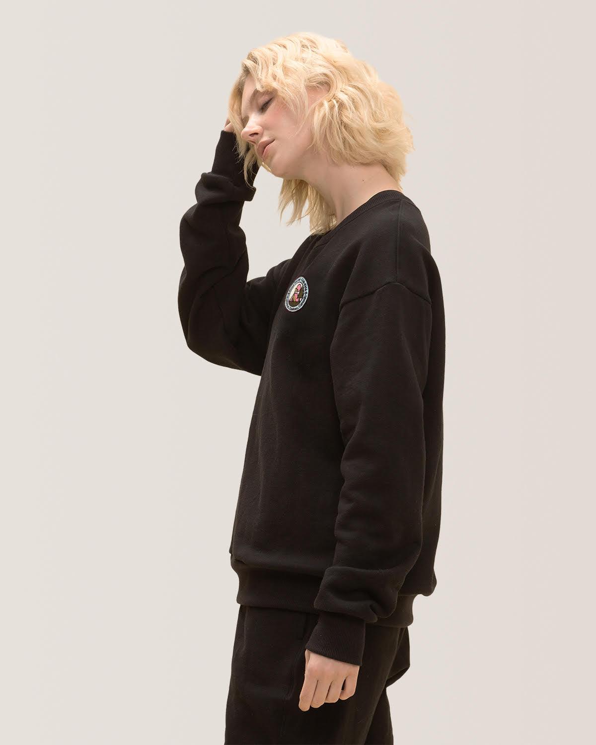 Rose Boreal - Sweatshirt - Soulmate Crewneck - Total Eclipse