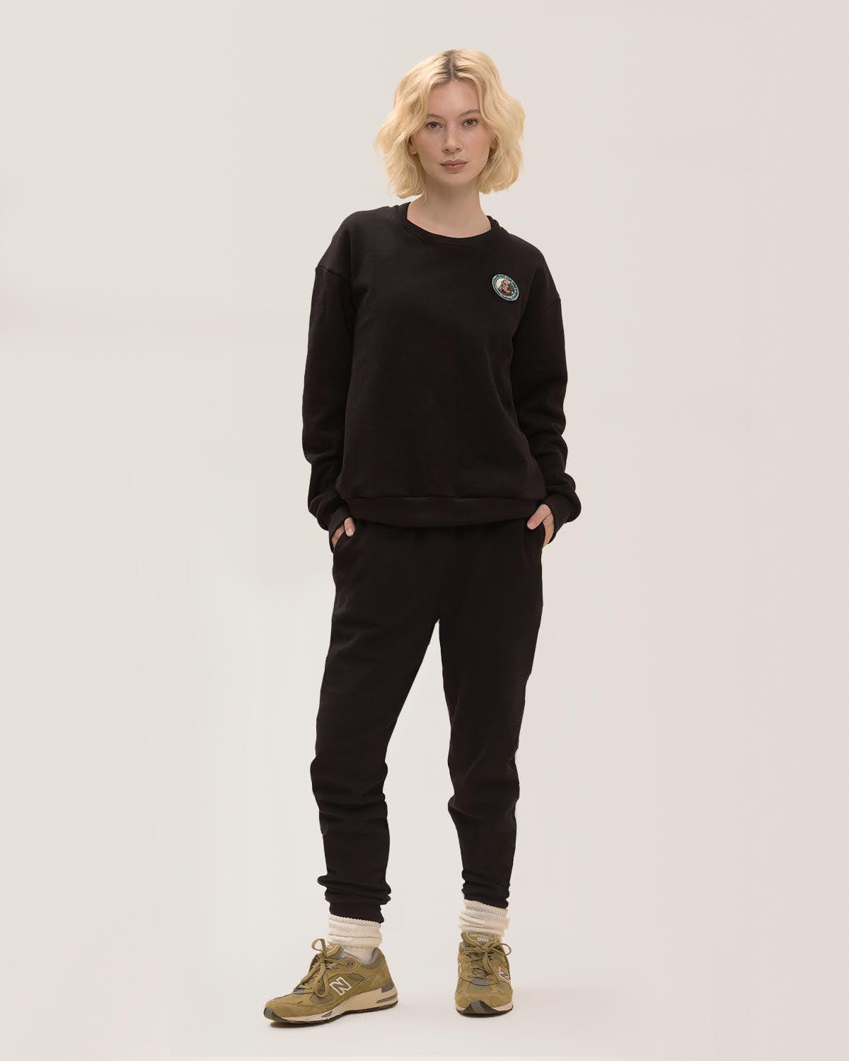 Rose Boreal - Sweatshirt - Soulmate Crewneck - Total Eclipse