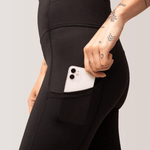 Rose Boreal - Legging - Running Compressive Pockets Legging Rose Buddha
