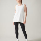 Rose Boreal - Tank Top - Astral Tank - Natural White