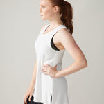 Rose Boreal - Tank Top - Astral Tank - Natural White