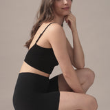 Seamless Cropped Cami in Black