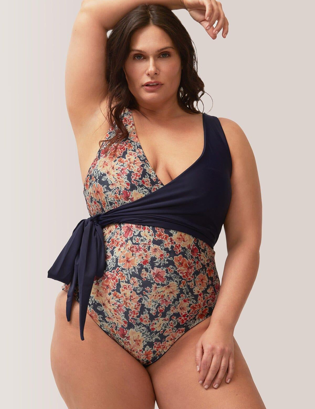 Rose Boreal - Swimsuit - Endless Summer reversible one piece swimsuit Rose Buddha