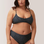 Rose Boreal - Swimsuit - Sea Breeze Reversible Bikini Bottom