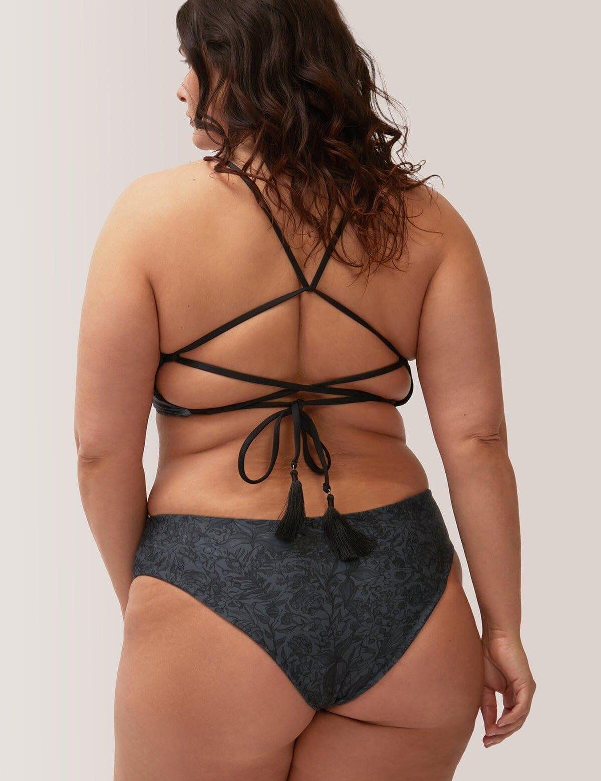 Rose Boreal - Swimsuit - Sea Breeze Reversible Bikini Bottom