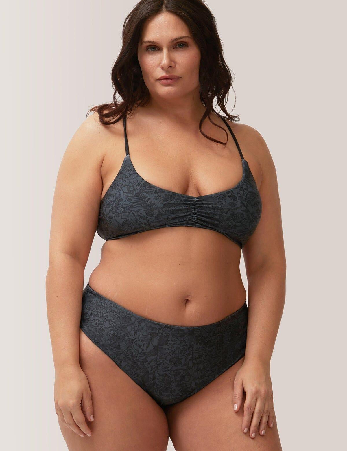 Rose Boreal - Swimsuit - Sea Breeze Reversible Bikini Top