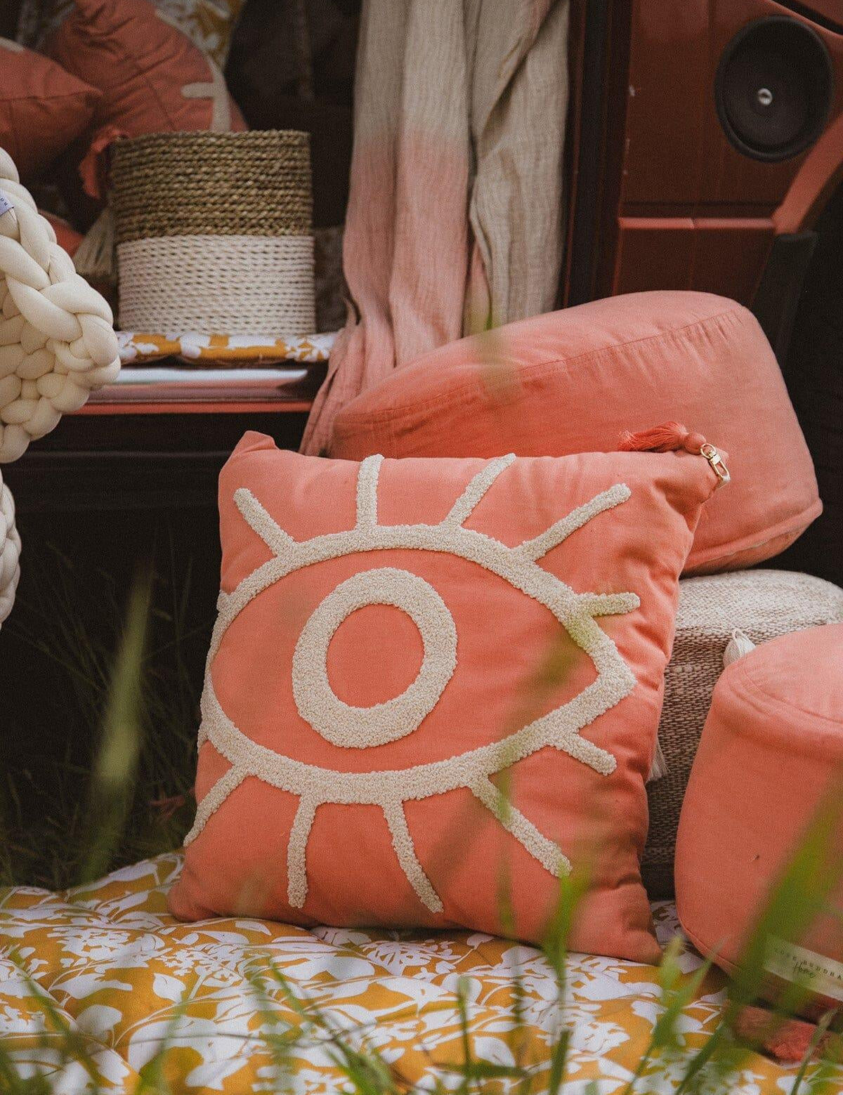 Rose Boreal - Cushion - Third Eye Cushion