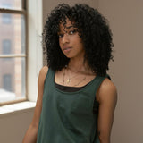 Slow Down Romper - Dark Lagoon